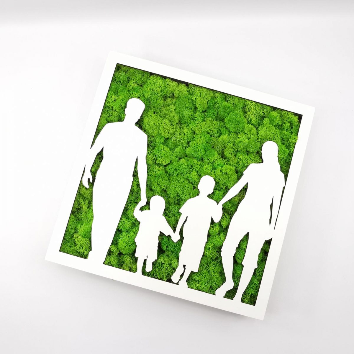 Tablou licheni - Family 50x50