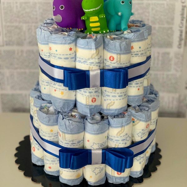 Pampy BOY 2 - Tort din scutece baietel