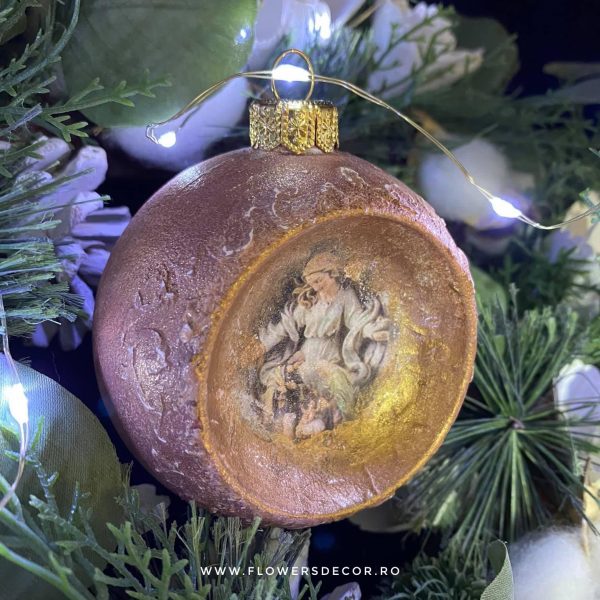 Glob inger pentru brad, 8 cm